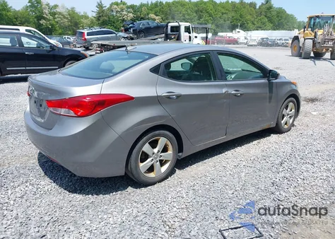 2011 Hyundai Elantra Gls (Ulsan Plant) из США, поврежденный, VIN KMHDH4AE0BU099406